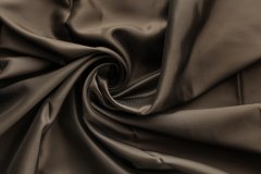 ткань коричневый подклад из вискозы (уценка) Италия